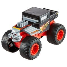 Монстр-трак Hot Wheels Monster Trucks Double Troubles Bone Shaker (GCG06/GCG07) 1:24 черный/красный
