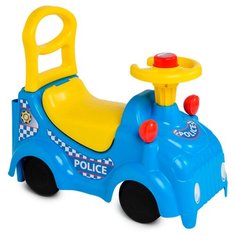 Каталка-толокар ZEBRATOYS Полиция (15-5486) синий