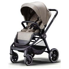 Прогулочная коляска Daiichi Allee sand brown/black, цвет шасси: черный