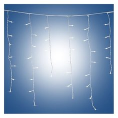 Гирлянда SNOWMEN Сосулька 348 см, 150 ламп, белый/белый провод