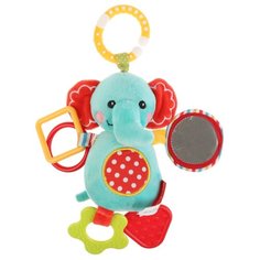 Подвесная игрушка Fisher-Price Слон (GH62805) голубой/желтый