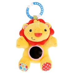 Подвесная игрушка Fisher-Price Лев (GH73096) желтый/красный