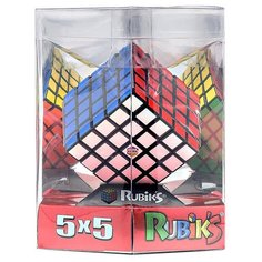 Головоломка Rubiks Кубик Рубика 5х5 (КР5013) черный/разноцветный