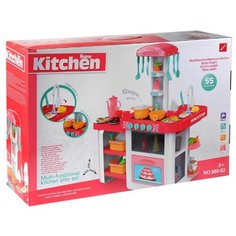 Кухня Shantou Gepai B1774063 белый/красный