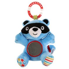 Подвесная игрушка Fisher-Price Енот (GH62738) голубой/красный