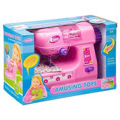 Швейная машина Shenzhen Jingyitian Trade Amusing Toys 1882 розовый