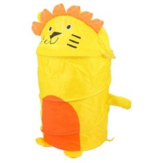 Корзина Наша игрушка Лев желтый