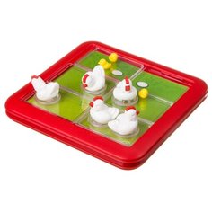 Головоломка BONDIBON Smart Games Курочки-Наседки (BB3799) красный/зеленый
