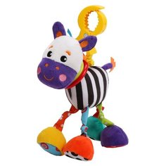 Подвесная игрушка Жирафики Зебра (939712) желтый/белый/фиолетовый