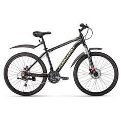 Горный (MTB) велосипед FORWARD Hardi 26 2.0 Disc (2020) черный 17" (требует финальной сборки)