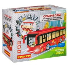 Конструктор BONDIBON Собирай и Играй ВВ4159 Автобус