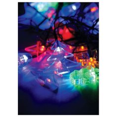 Гирлянда КОСМОС нить 440 см, KOC_GIR30LEDMIX1_RGB, 30 ламп, разноцветный/прозрачный провод Kosmos