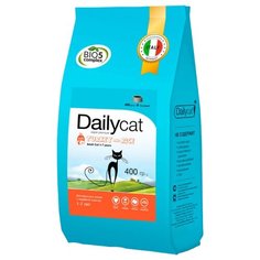 Корм для кошек DailyCat (0.4 кг) Adult Turkey & Rice