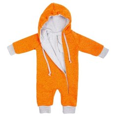Комбинезон Сонный Гномик размер 74, оранжевый