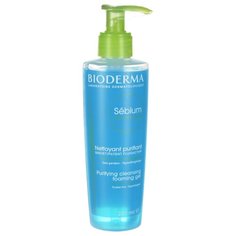 Bioderma Sebium Foaming Gel Очищающий гель-мусс, 200 мл, с дозатором