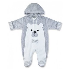 Комбинезон LEO размер 62, серый Лео