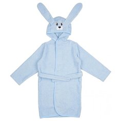 Халат LEO размер 92-98, голубой Лео