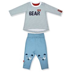 Комплект одежды LEO размер 68, серый/голубой Лео