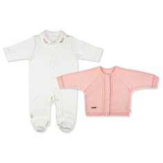 Комплект одежды LEO размер 56, молочный/персиковый Лео