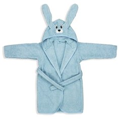 Халат LEO размер 116-122, голубой Лео