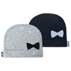 Шапка LEO размер 44, серый/синий Лео