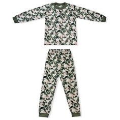 Пижама LEO размер 122, хаки Лео