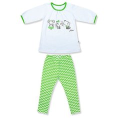 Пижама LEO размер 116, салатовый Лео