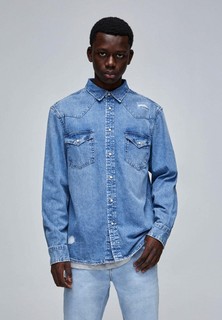 Рубашка джинсовая Pull&Bear
