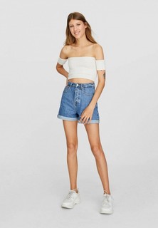 Шорты джинсовые Stradivarius