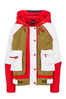 Легкая куртка оригинального кроя Tommy Jeans