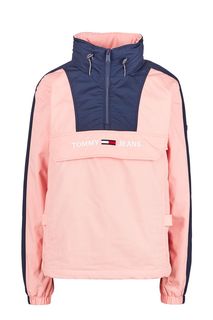 Куртка-анорак из хлопка со скрытым капюшоном Tommy Jeans