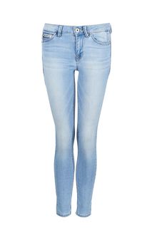 Синие джинсы скинни с низкой посадкой Jona Tom Tailor Denim
