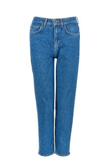 Зауженные синие джинсы с высокой посадкой Hetta Relaxed Marc Opolo