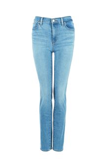 Прямые синие джинсы с высокой талией 724 High-Rise Straight Levis®