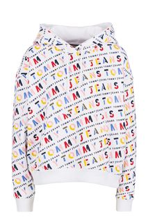 Разноцветная толстовка с капюшоном Tommy Jeans