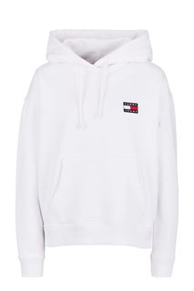Хлопковая толстовка оверсайз с капюшоном Tommy Jeans