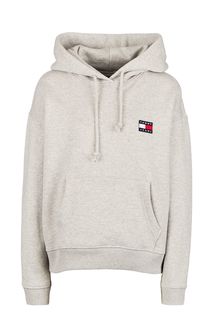 Хлопковая толстовка оверсайз с капюшоном Tommy Jeans