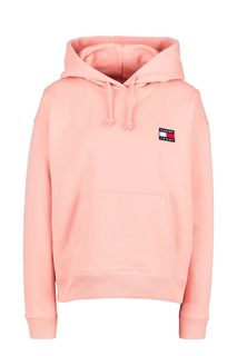 Хлопковая толстовка оверсайз с капюшоном Tommy Jeans