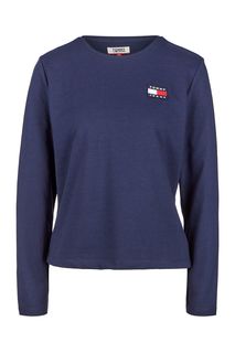 Синяя футболка с длинными рукавами Tommy Jeans