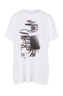 Футболка оверсайз с принтом Urban Tiger