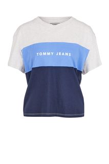 Хлопковая футболка с короткими рукавами Tommy Jeans