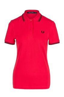 Хлопковая футболка поло с короткими рукавами Fred Perry