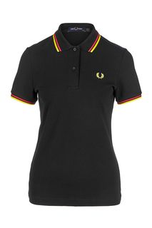 Хлопковая футболка поло с короткими рукавами Fred Perry