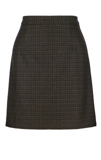 Короткая юбка в клетку Victoria Kuksina