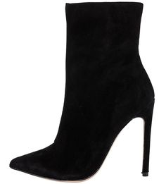 Замшевые полусапоги на шпильке Steve Madden