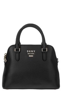 Маленькая кожаная сумка со съемным плечевым ремнем Dkny