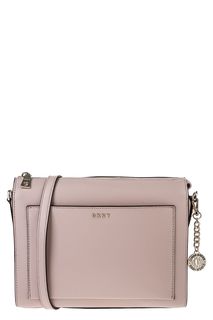 Кожаная сумка с одним отделом на молнии Dkny