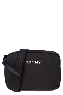 Маленькая текстильная сумка через плечо Tommy Hilfiger