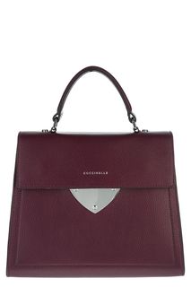 Сумка из зерненой кожи с откидным клапаном B14 Coccinelle