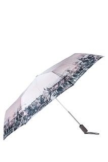 Автоматический зонт с сатиновым куполом Eleganzza